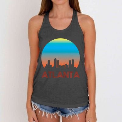 Atlanta Skyline Women's Knotted Racerback Tank