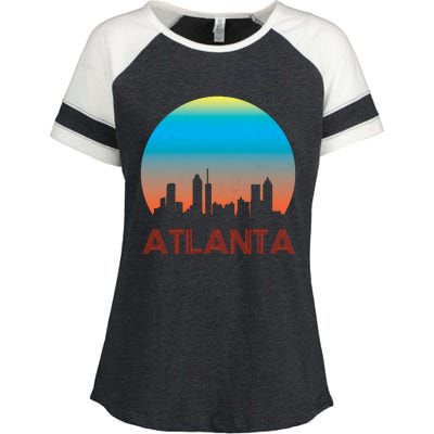 Atlanta Skyline Enza Ladies Jersey Colorblock Tee