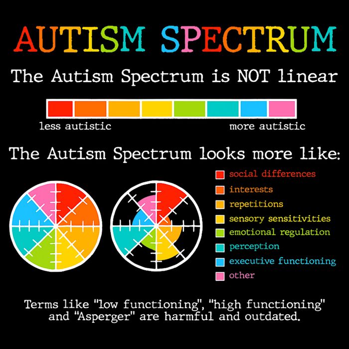 Autism Spectrum ADHD ASD Neurodiversity Teacher Support Tall Sweatshirt