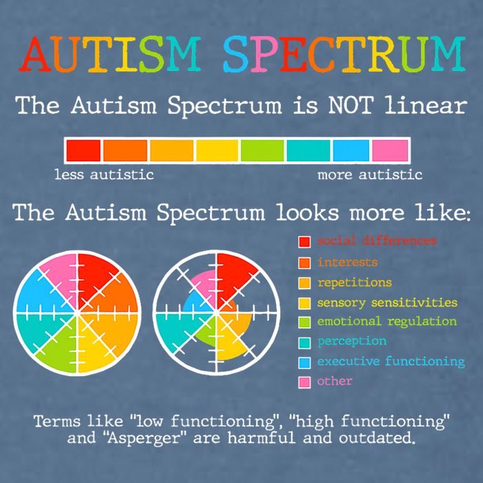 Autism Spectrum ADHD ASD Neurodiversity Teacher Support Garment-Dyed Sweatshirt