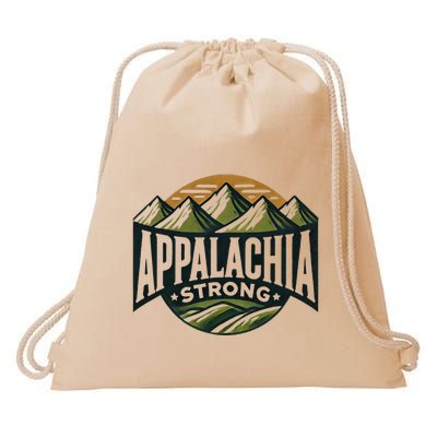 Appalachia Strong Drawstring Bag