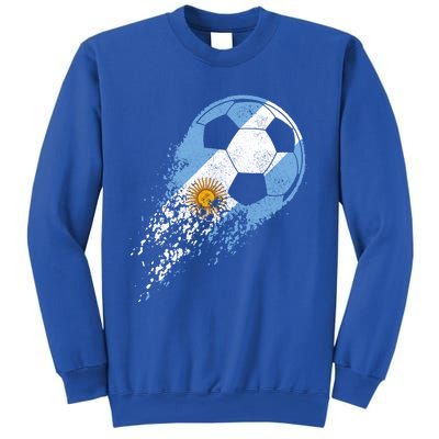 Argentina Soccer Argentinian Flag Pride Soccer Player Gift Sweatshirt