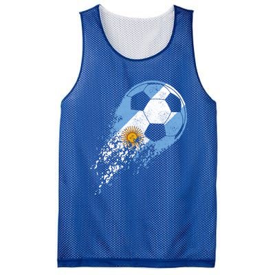 Argentina Soccer Argentinian Flag Pride Soccer Player Gift Mesh Reversible Basketball Jersey Tank