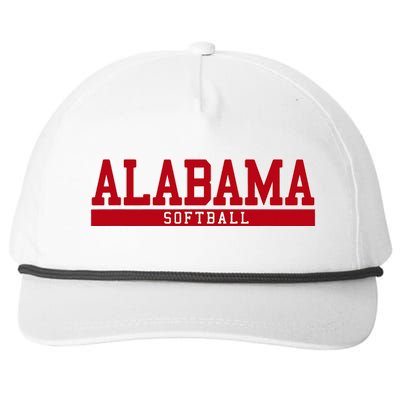 Alabama Softball Snapback Five-Panel Rope Hat