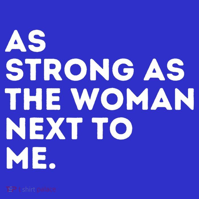 As Strong As The Woman Next To Me Feminism Feminist Kids T-Shirt