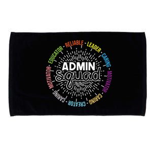 Admin Squad Administrative Assistant Office Secretary Microfiber Hand Towel