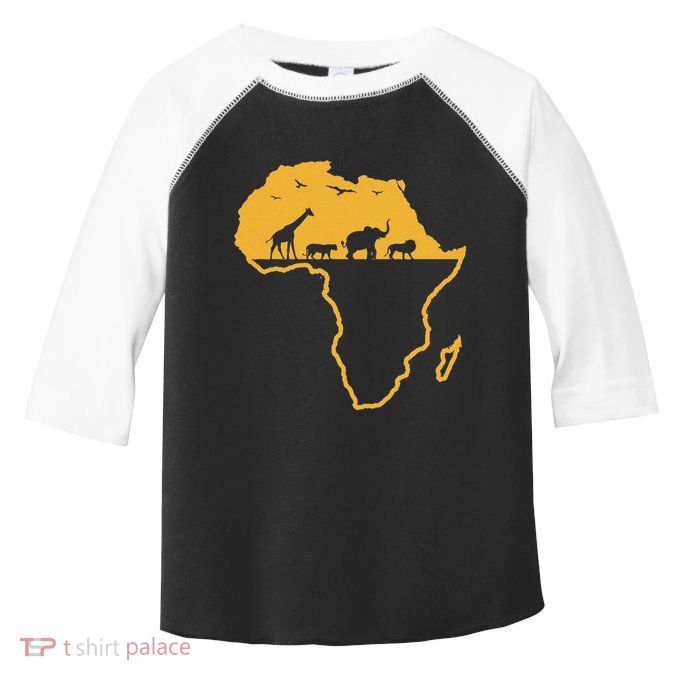 Africa Safari African Wild Animals Environment National Park Toddler Fine Jersey T-Shirt