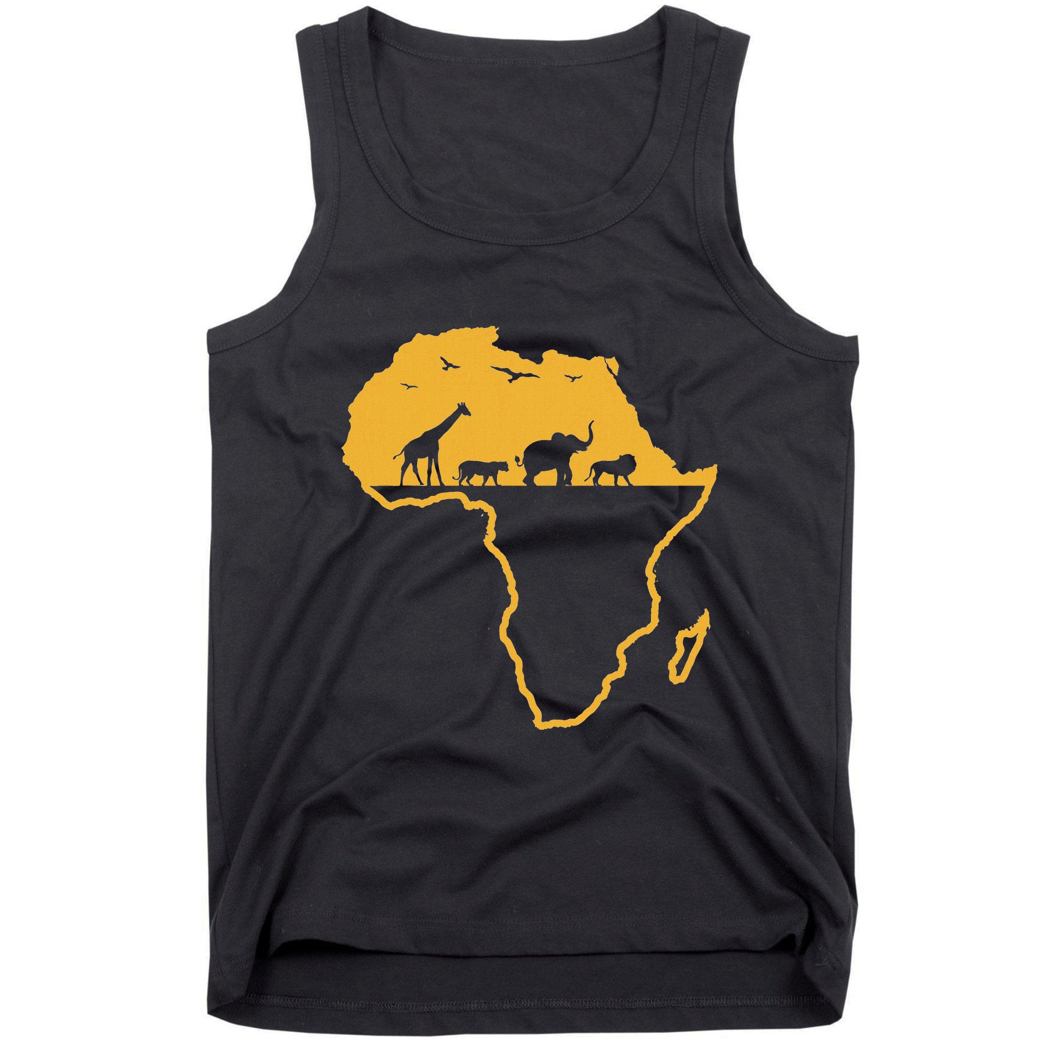Africa Safari African Wild Animals Environment National Park Tank Top