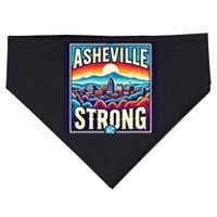 Asheville Strong Asheville North Carolina USA-Made Doggie Bandana