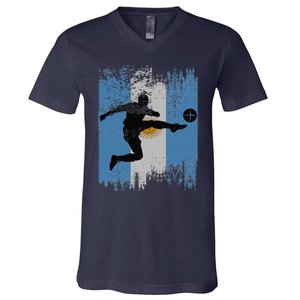 Argentina Soccer Argentina Football Argentina Futbol V-Neck T-Shirt