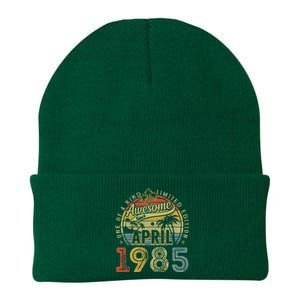 Awesome Since April 1985 40 Year Old 40th Birthday Women Knit Cap Winter Beanie