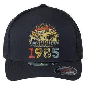 Awesome Since April 1985 40 Year Old 40th Birthday Women Flexfit Unipanel Trucker Cap