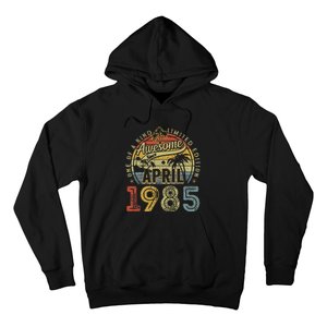 Awesome Since April 1985 40 Year Old 40th Birthday Women Hoodie