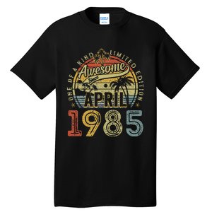 Awesome Since April 1985 40 Year Old 40th Birthday Women Tall T-Shirt