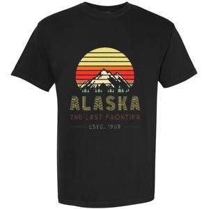 Alaska Souvenirs Alaska Family Friends Group Garment-Dyed Heavyweight T-Shirt