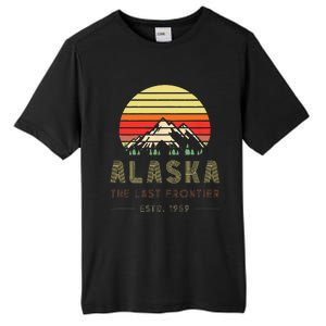 Alaska Souvenirs Alaska Family Friends Group Tall Fusion ChromaSoft Performance T-Shirt