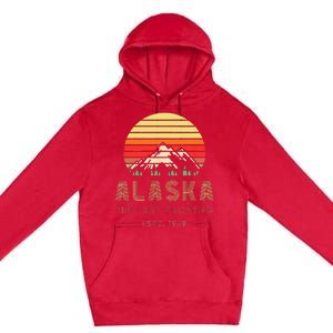 Alaska Souvenirs Alaska Family Friends Group Premium Pullover Hoodie