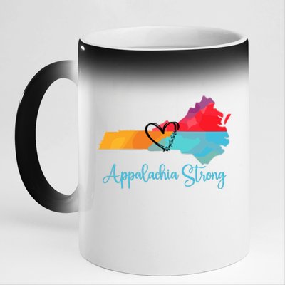 Appalachia Strong 11oz Black Color Changing Mug