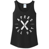 Apres Ski All Day Ski Cool Skier Winter Sports Skiing Ladies Essential Tank