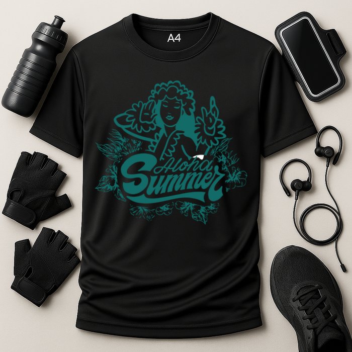 Aloha Summer Cooling Performance Crew T-Shirt