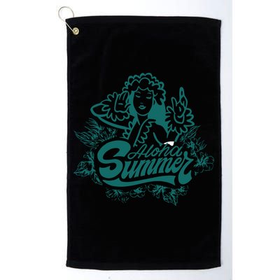Aloha Summer Golf Towel