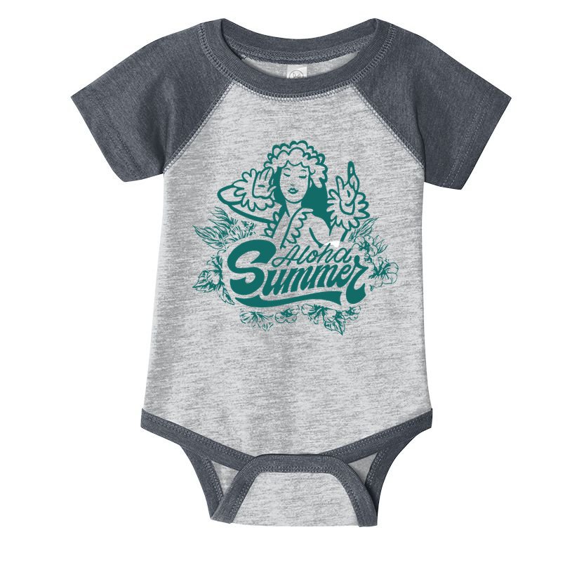 Aloha Summer Infant Baby Jersey Bodysuit