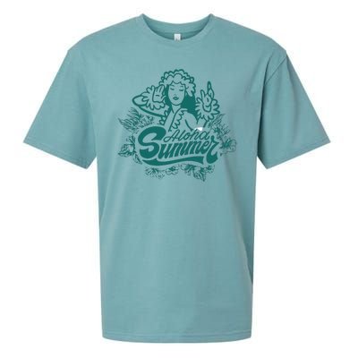 Aloha Summer Sueded Cloud Jersey T-Shirt