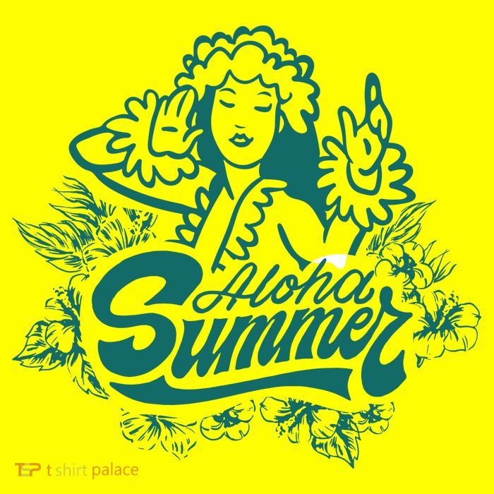 Aloha Summer Women's V-Neck T-Shirt