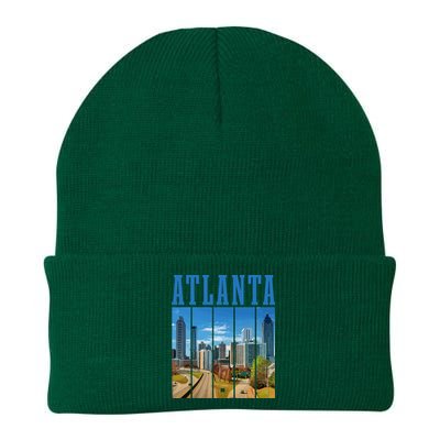 Atlanta Skyline ATL Georgia Vintage Pride Knit Cap Winter Beanie