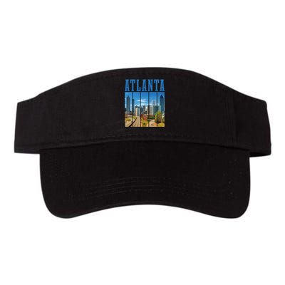 Atlanta Skyline ATL Georgia Vintage Pride Valucap Bio-Washed Visor