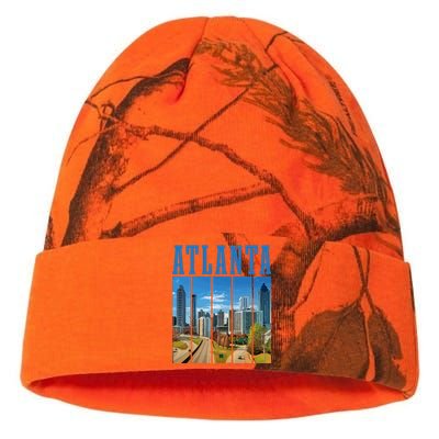 Atlanta Skyline ATL Georgia Vintage Pride Kati Licensed 12" Camo Beanie