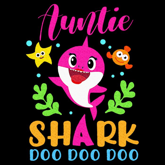Auntie Shark Auntie Shark Lover Family Mothers Day Baby Bodysuit