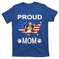 Australian Shepherd Aussie Australian Proud Patriot Mom Gift T-Shirt