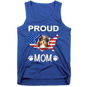 Australian Shepherd Aussie Australian Proud Patriot Mom Gift Tank Top