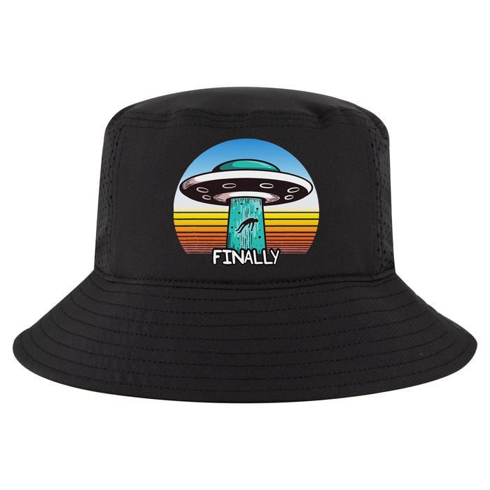 Alien S Abduction Ufo Finally Cool Comfort Performance Bucket Hat