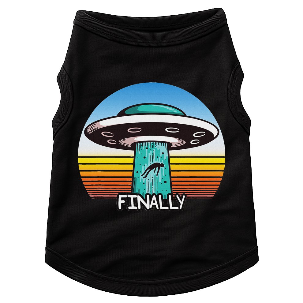 Alien S Abduction Ufo Finally Doggie Tank