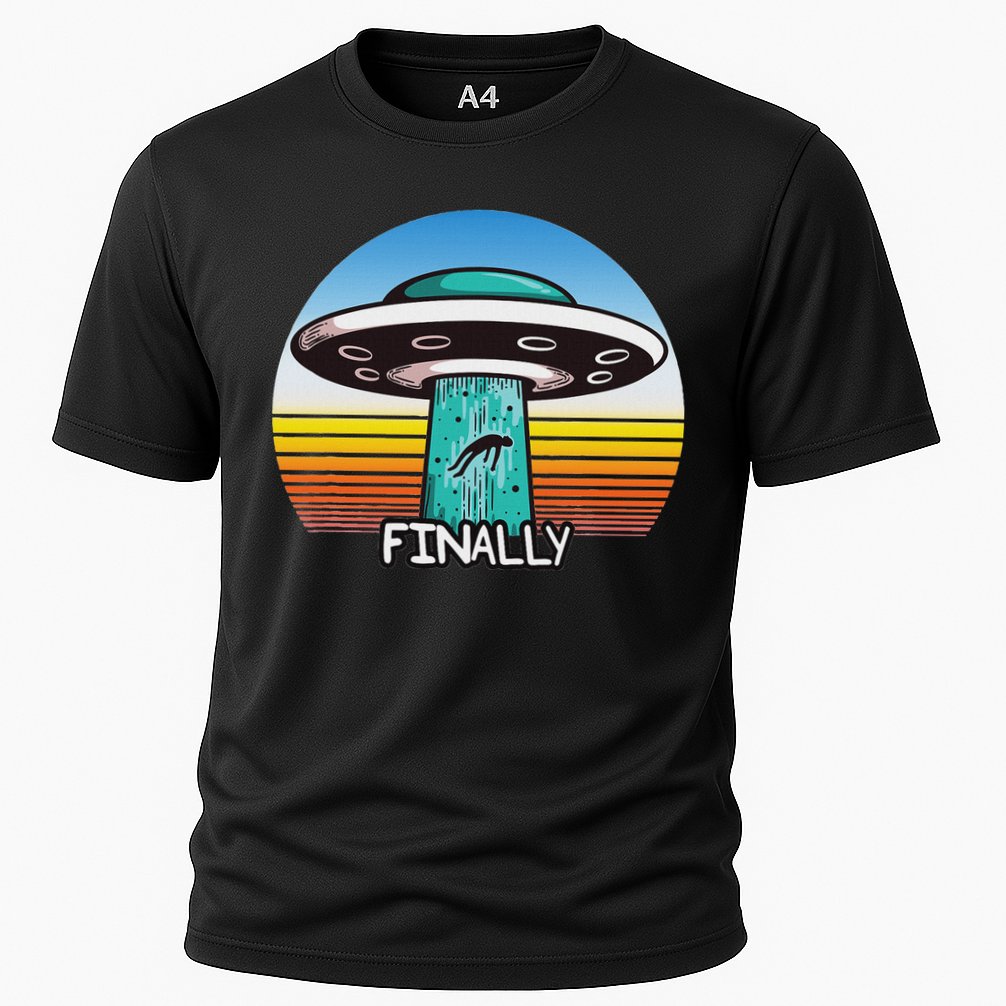 Alien S Abduction Ufo Finally Performance Shirt