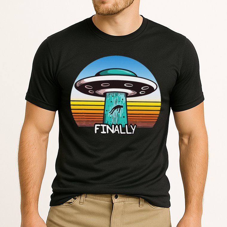 Alien S Abduction Ufo Finally Performance Shirt