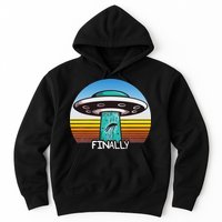 Alien S Abduction Ufo Finally Hoodie