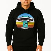 Alien S Abduction Ufo Finally Hoodie