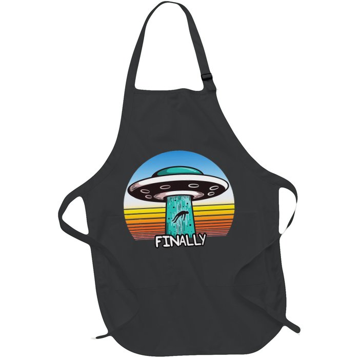 Alien S Abduction Ufo Finally Apron