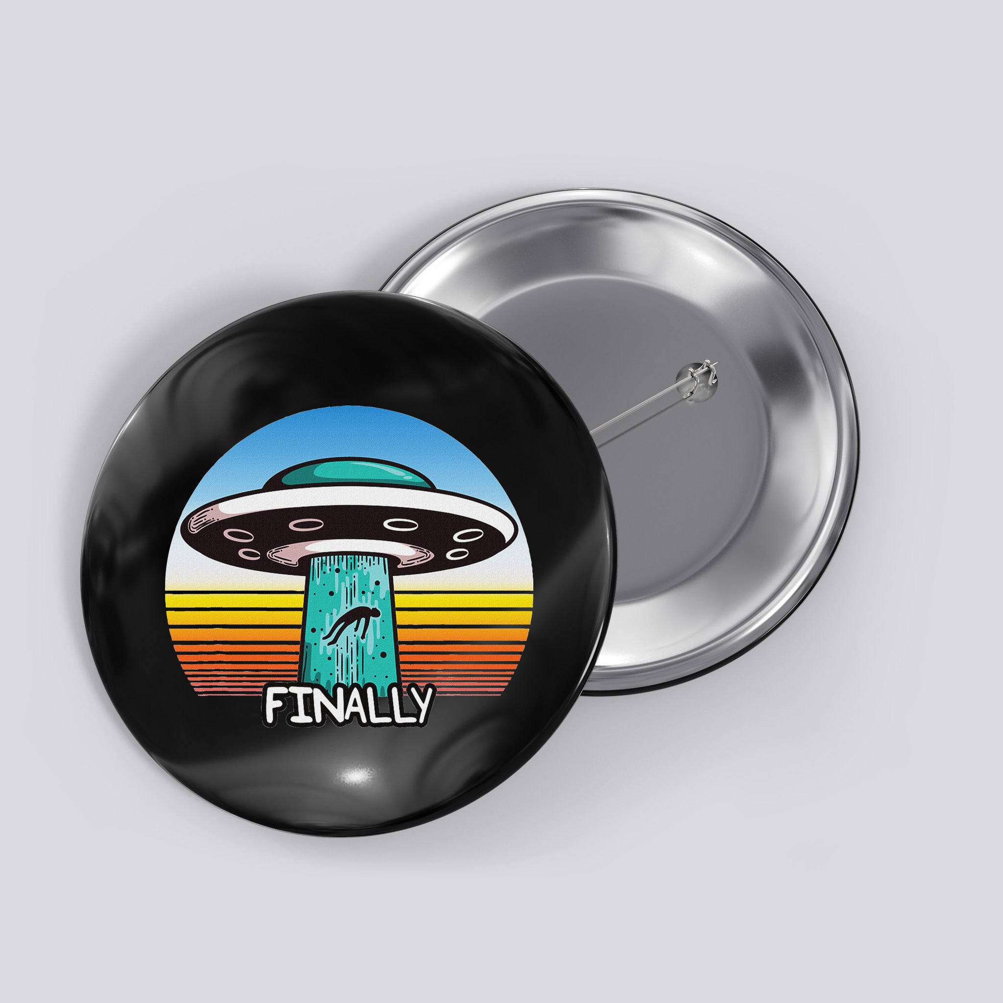 Alien S Abduction Ufo Finally Button