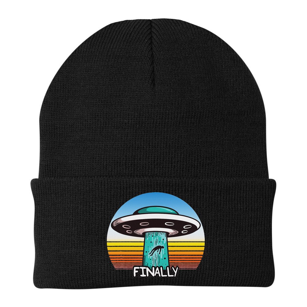 Alien S Abduction Ufo Finally Beanie