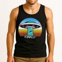 Alien S Abduction Ufo Finally Tank Top