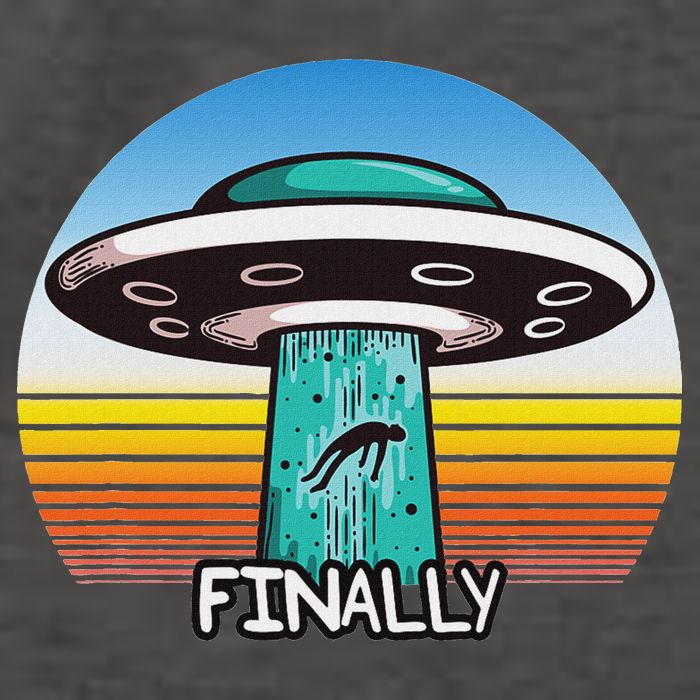 Alien S Abduction Ufo Finally Vector Backpack