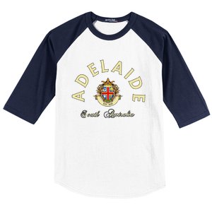 Adelaide South Australia Australian Kangaroo Adelaide Baseball Sleeve Shirt