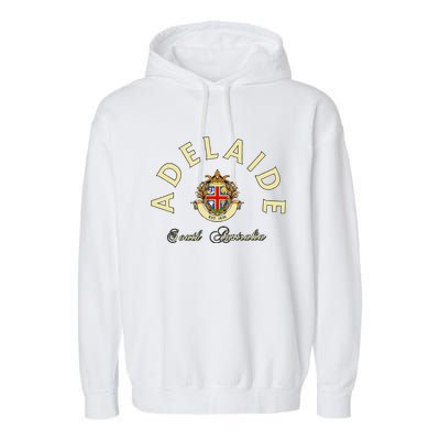 Adelaide South Australia Australian Kangaroo Adelaide Garment-Dyed Fleece Hoodie