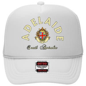 Adelaide South Australia Australian Kangaroo Adelaide High Crown Mesh Back Trucker Hat