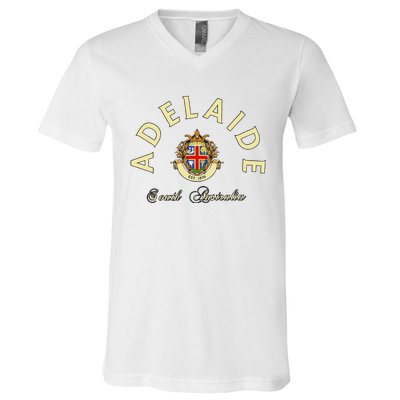 Adelaide South Australia Australian Kangaroo Adelaide V-Neck T-Shirt