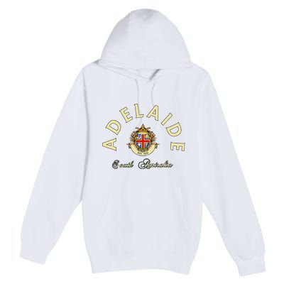 Adelaide South Australia Australian Kangaroo Adelaide Premium Pullover Hoodie